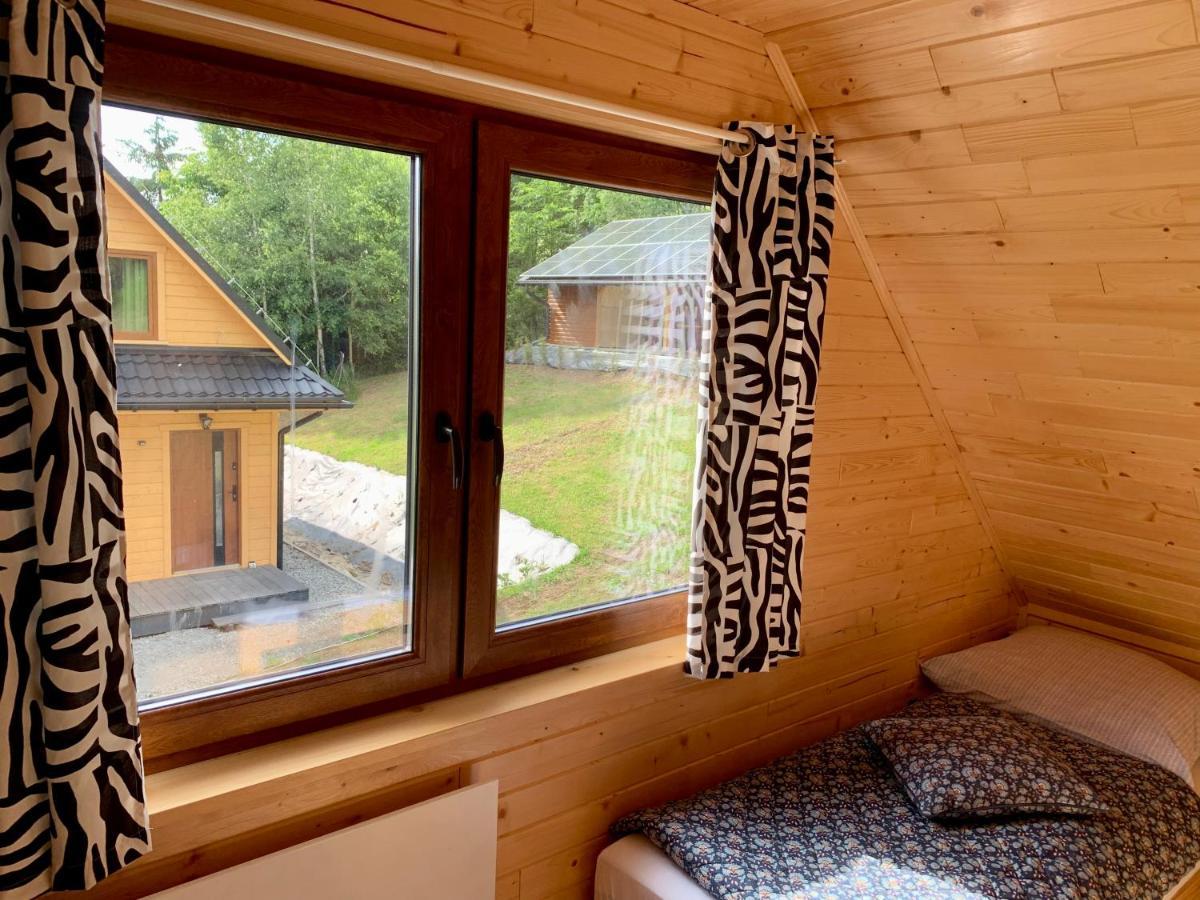 Domki Z Prywatna Sauna- Na Szlaku Milowka Bagian luar foto