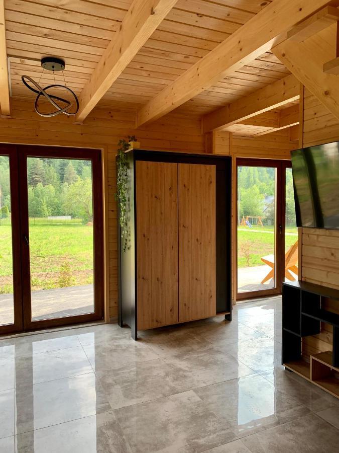 Domki Z Prywatna Sauna- Na Szlaku Milowka Bagian luar foto