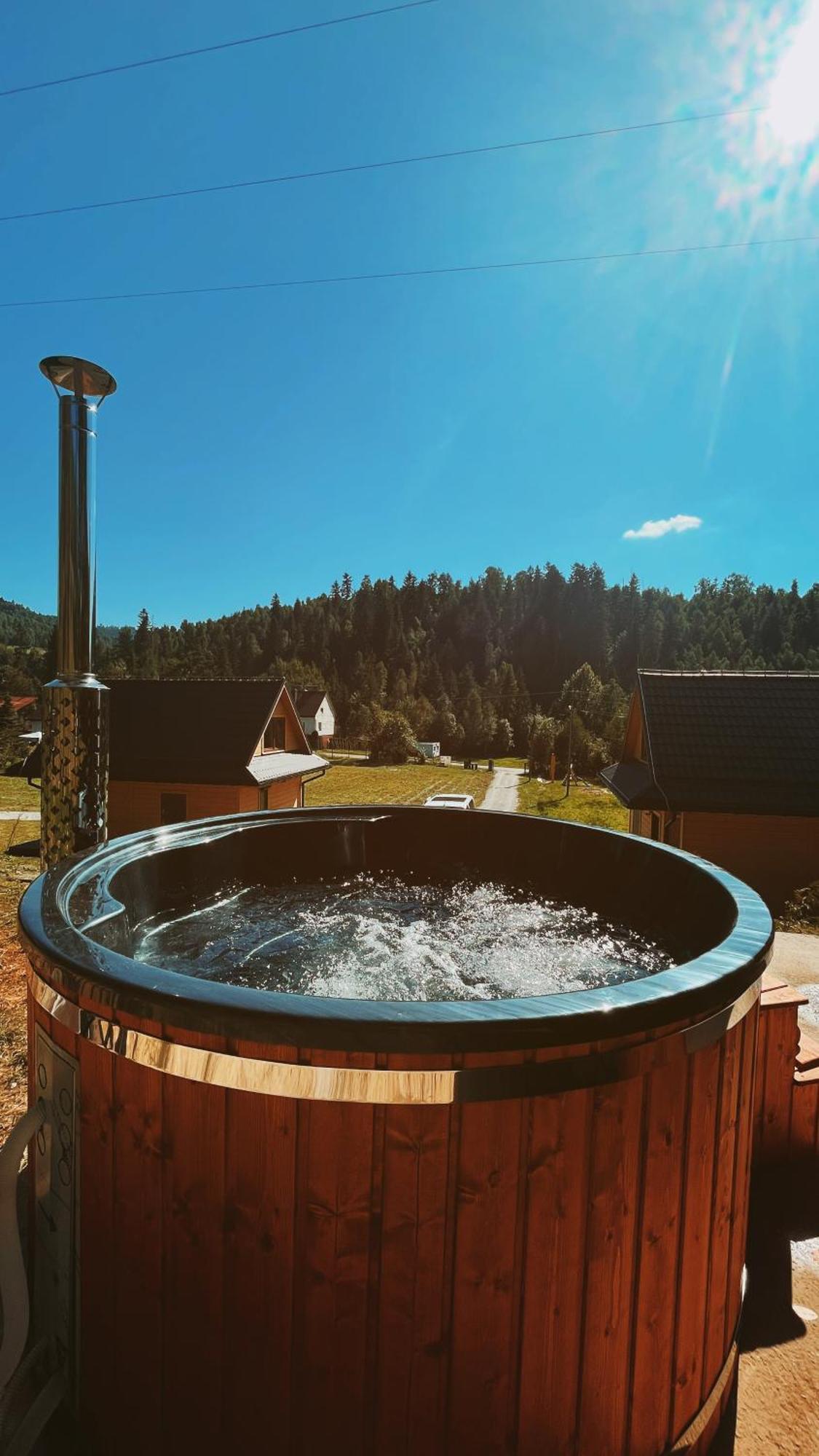Domki Z Prywatna Sauna- Na Szlaku Milowka Bagian luar foto